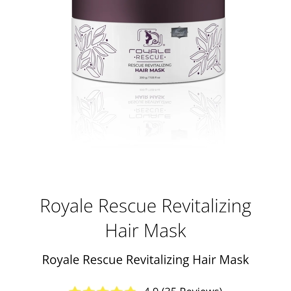 Royale Rescue Revitalizing Hair Mask